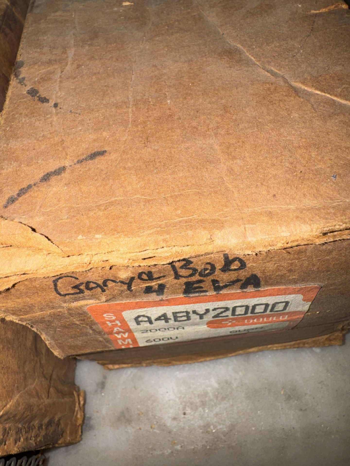 LOT (2) 2000A 480 V Fuses, A4BY 2000 Fuses - Image 3 of 4