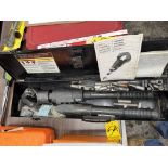 Burndy Hypress Y644M Dieless Crimper w/ Asst. Crimps in Case