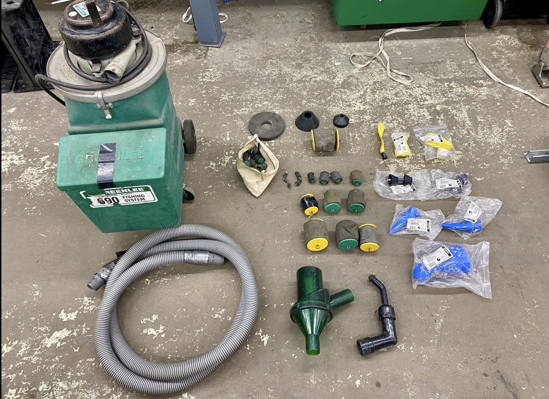 Greenlee #690 Fishing System Vacuum/Blower Unit, Port. - Image 2 of 3