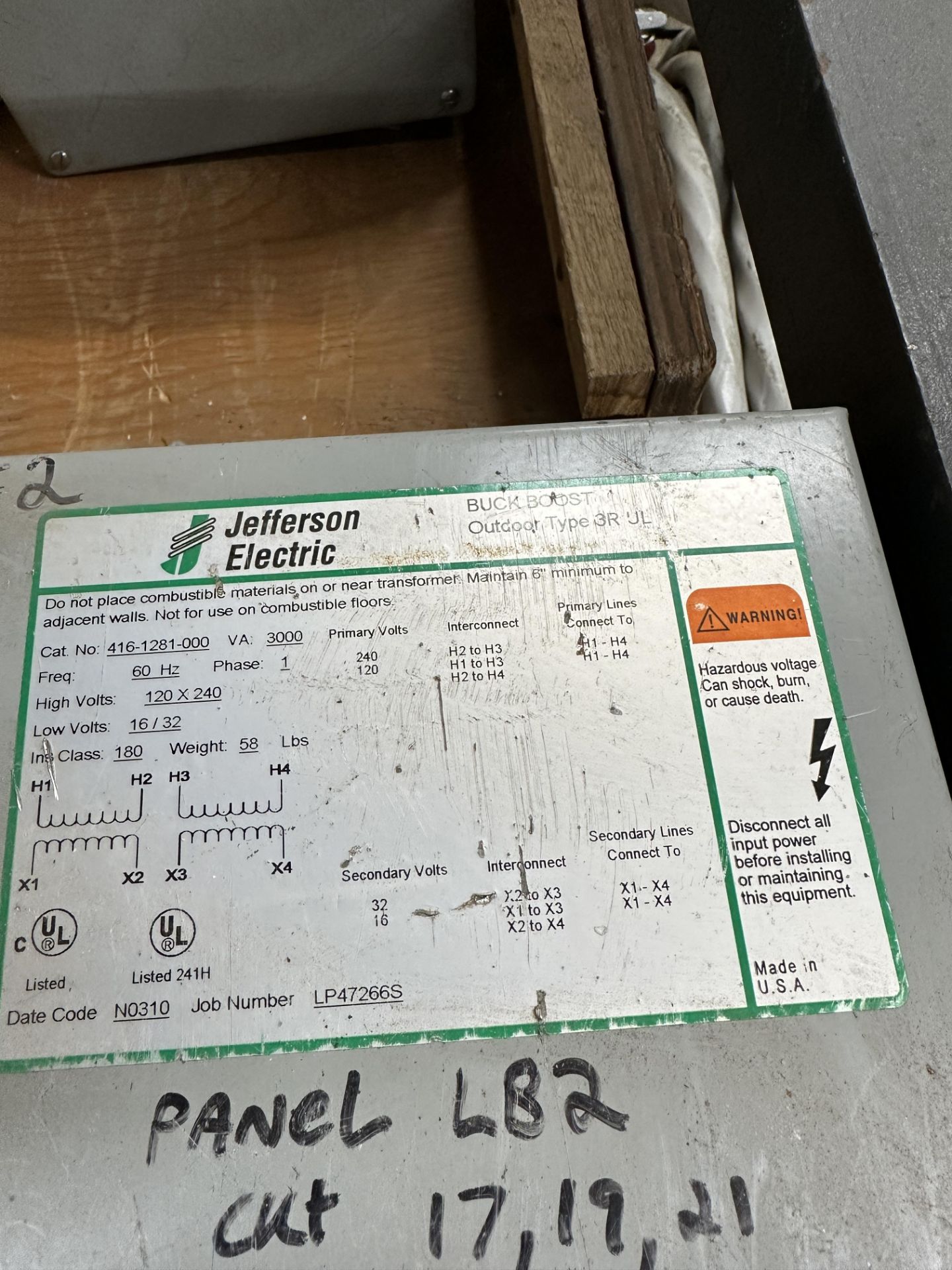 LOT (4) Asst. Transformers - Image 3 of 4