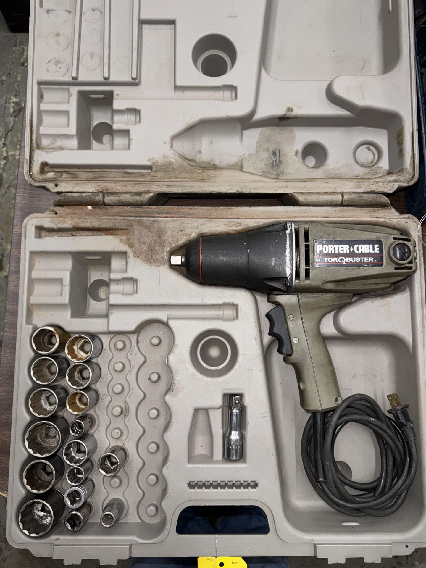 Porter Cable 6626 Impact Wrench, .5" w/ Sockets and Case - Image 2 of 4