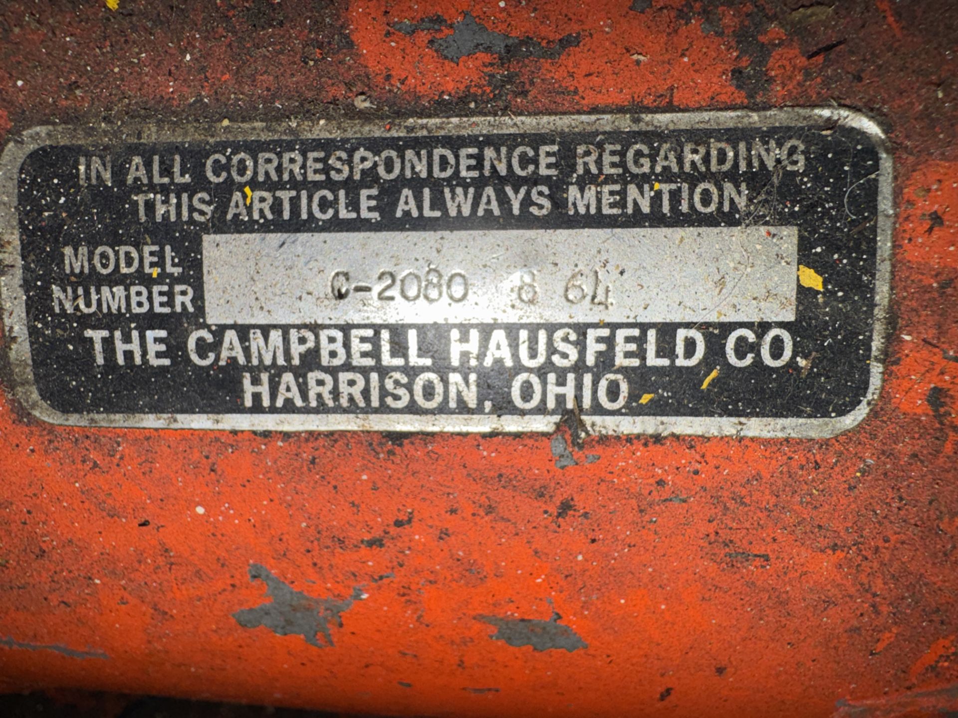 Hausfeed C-2080 Compressor - Image 2 of 2