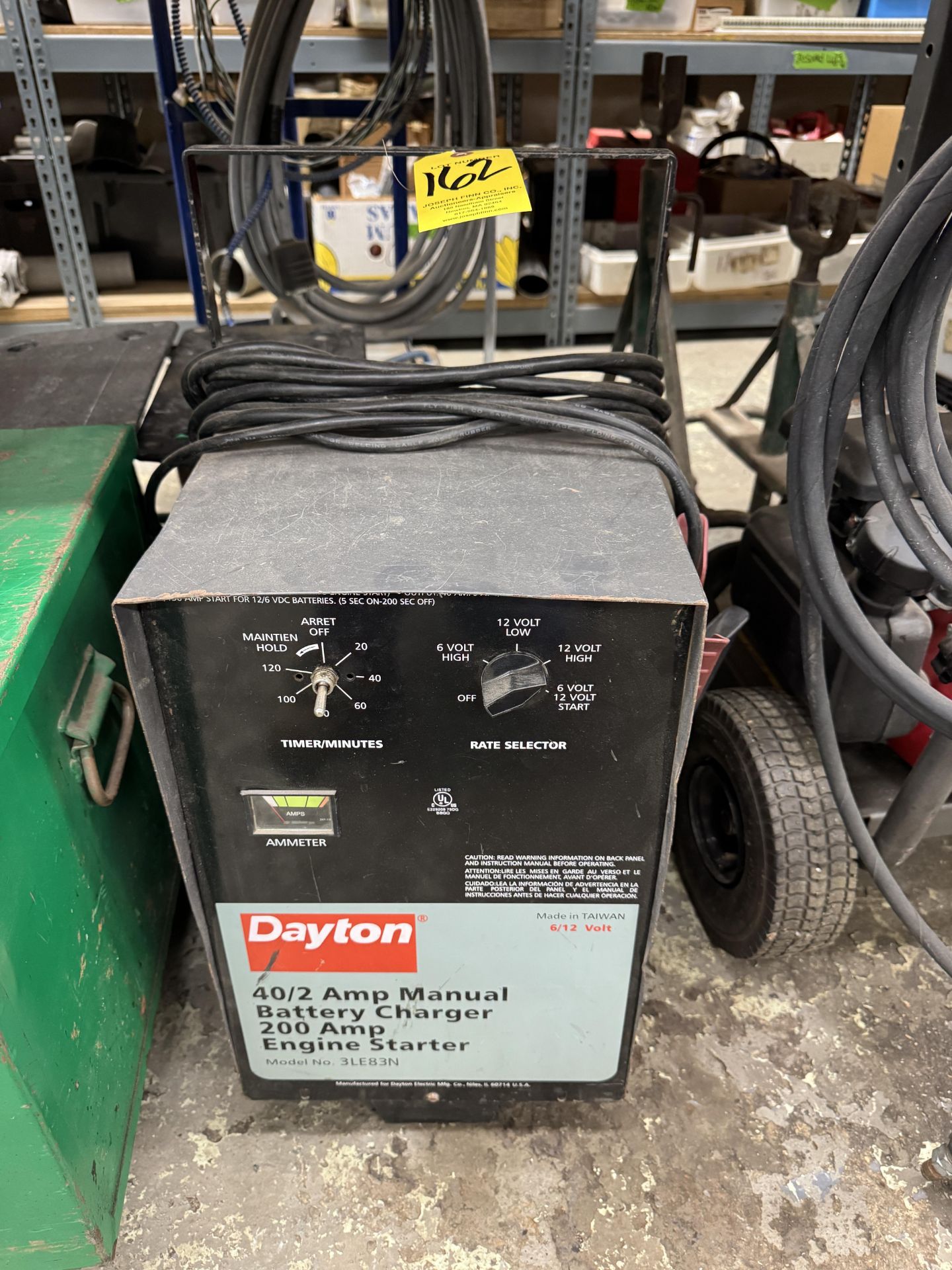 Dayton 200 Amp Port. Battery Charger