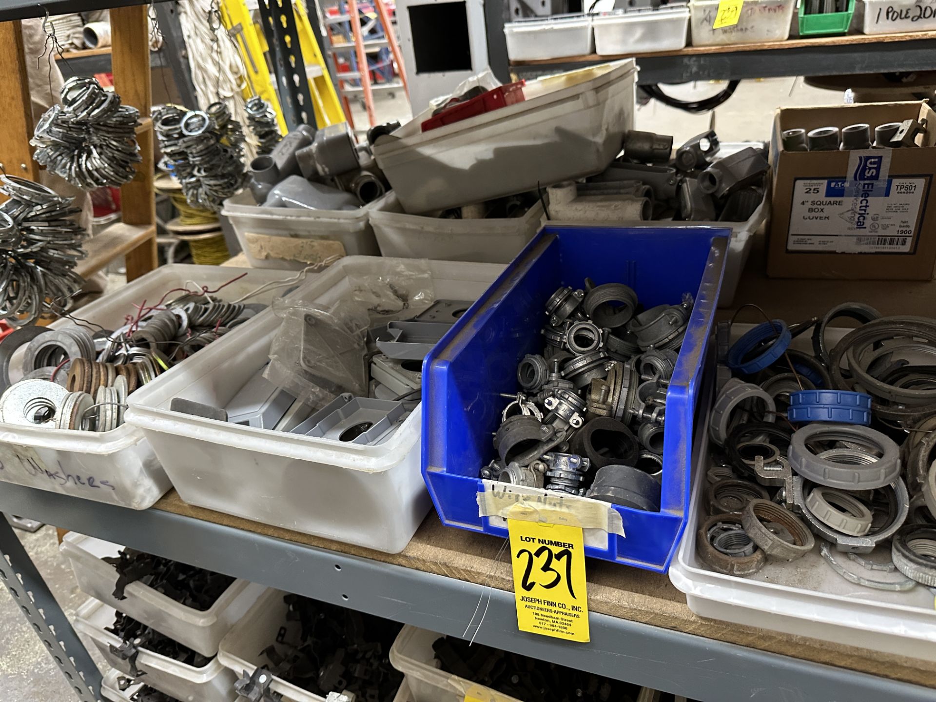 LOT Caddy Metal Stud Clips, Hangers, Bushings, Etc. - Image 3 of 6