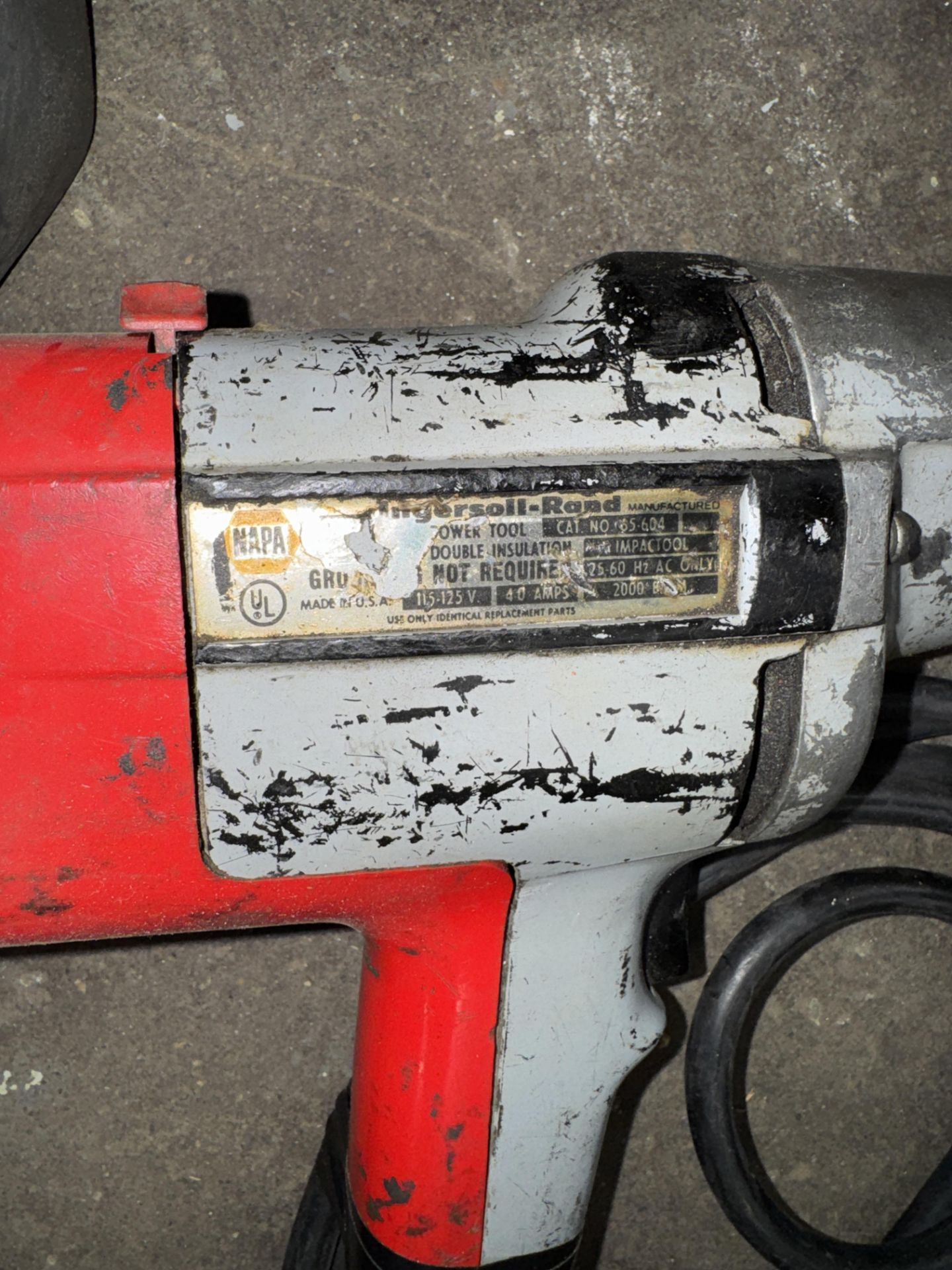 LOT Ingersoll Rand Corded Driver, Milwaukee 1650-1 Corded Driver - Image 4 of 4