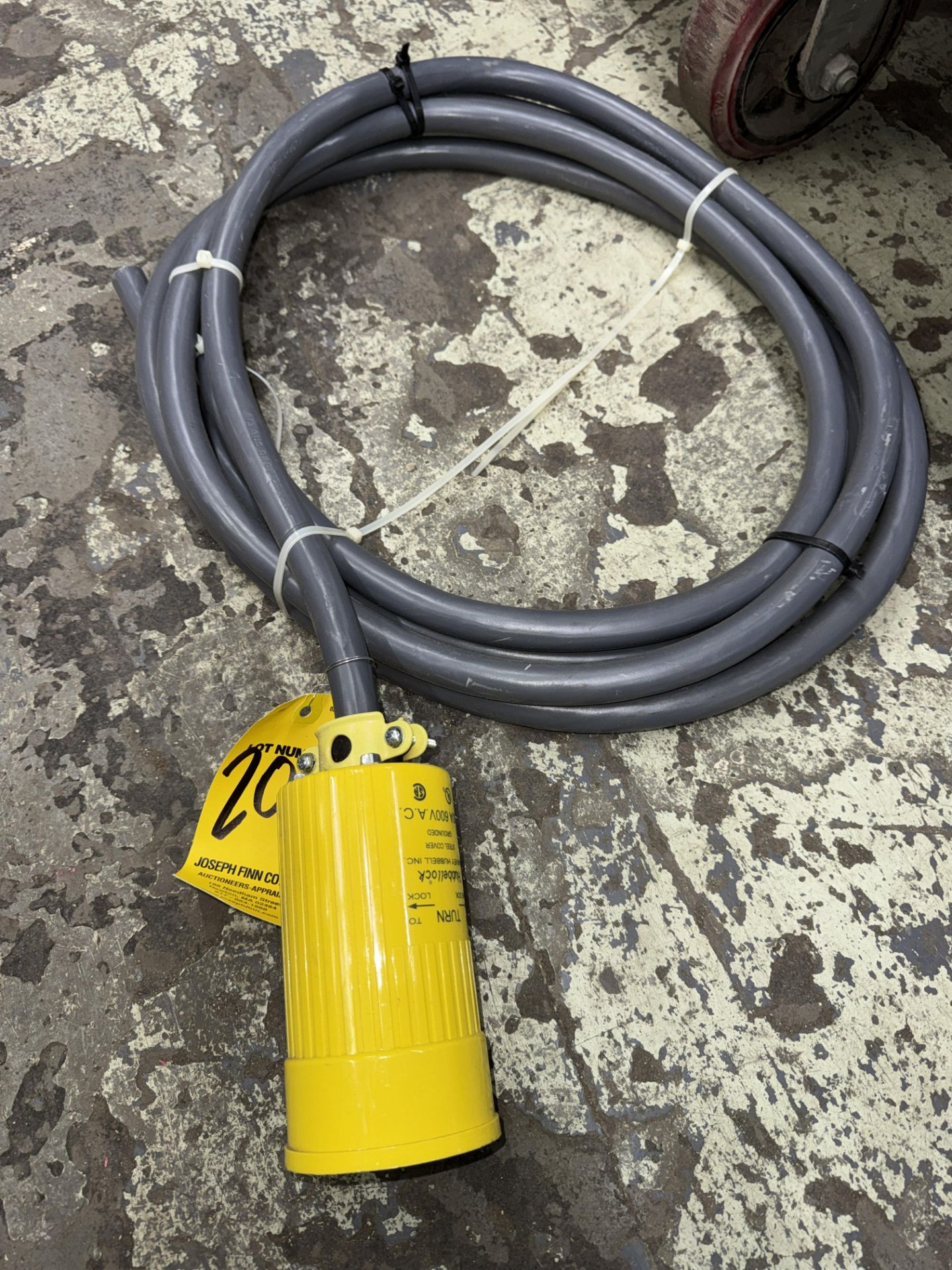 Hubbellock, Female, 6/4 Connection Cord, 60 Amp, 600 Volt