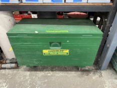 Greenlee #4642 Puller Package w/ Additional Pulleys, Baskets, Hardware, Port. Job Box