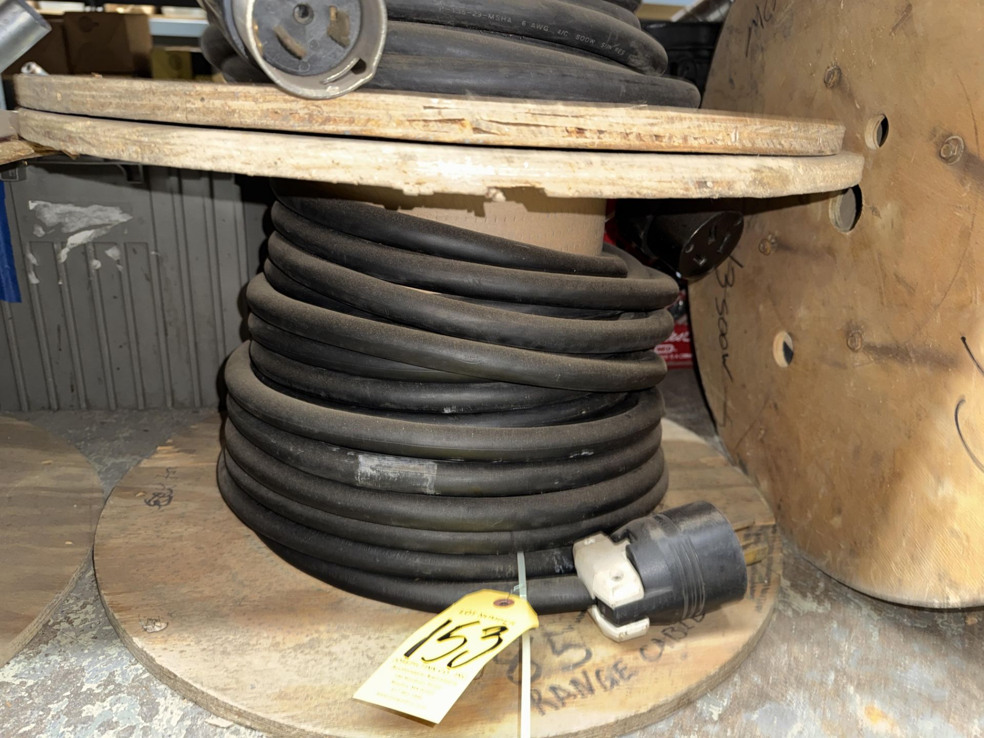 Cable w/ Reel for Remote Electrical Stations
