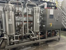 2017 Pall Cluster Filtration System Summer and Strassburger Skid Custom 4 housing sterile filtration