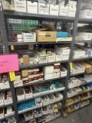 Lot of Linear Motion Bearings, Mfg. by NB Corp., Pacific Bearings, Thomson, on (1) Section