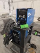 MILLER ALUMA POWER 350 MPA WELDER, S/N MF034112U W/MILLER XR-ALUMA FEED WIRE FEEDER