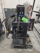 MILLER ALUMA POWER 350 MPA WELDER, S/N NC174120U W/MILLER XR-ALUMA FEED SUITCASE