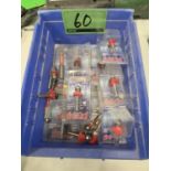 BOX OF ASSORTED FREUD ROUTER BITS
