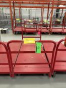ULINE 60 IN. X 30 IN. STEEL PLATFORM CART