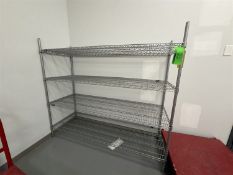 NEXEL 4 TIER STEEL SHELF