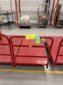 ULINE 60 IN. X 30 IN. STEEL PLATFORM CART