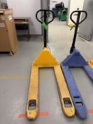 ULINE PALLET JACK W/BRAKE MOD H-4121, 5500 LB CAP.