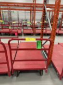 ULINE 60 IN. X 30 IN. STEEL PLATFORM CART