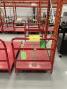 ULINE 60 IN. X 30 IN. STEEL PLATFORM CART