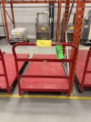 ULINE 60 IN. X 30 IN. STEEL PLATFORM CART