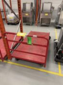 ULINE 72 IN. X 36 IN. STEEL PLATFORM CART