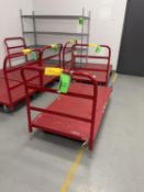 ULINE 60 IN. X 30 IN. STEEL PLATFORM CART