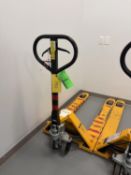 ULINE PALLET JACK W/BRAKE MOD H-4121, 5500 LB CAP.