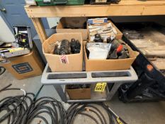 RUBBERMAID CART & CONTENTS