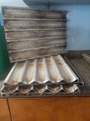 BID PRICE X 5 - (5) BAGETTE PANS