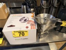 AIEVE SNACK COATER AND S/S DROPPER