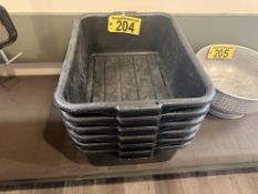 BID PRICE X 6 - (6) BUS TUBS
