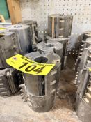 BID PRICE X 9 - (9) 4" PLANER HEADS
