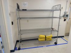 METRO 6'X24"X68" WIRE STORAGE RACK