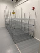 BID PRICE X 7 - (7) ULINE 6'X2'X95"H WIRE STORAGE RACKS