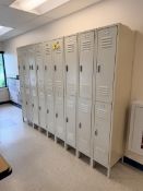 BID PRICE X 2 - (2) GLOBAL 2-TIER, 6-DOOR, LOCKER UNITS