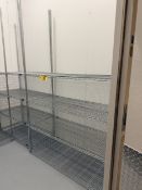 BID PRICE X 2 - (2) ULINE 5'X2'X95"H WIRE STORAGE RACKS