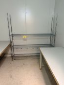 METRO 6'X18"X72" WIRE STORAGE RACKS
