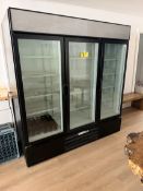 BEVERAGE-AIR 3-DOOR REACH IN COOLER