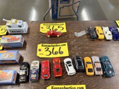 BID PRICE X 9 - (9) ASSORTED MATCHBOX & HOT WHEELS COLLECTIBLES