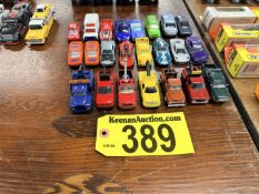 BID PRICE X 23 - (23) ASSORTED MATCHBOX & HOT WHEELS COLLECTIBLES
