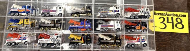 BID PRICE X 15 - (15) ASSORTED HOT WHEELS DIECAST COLLECTIBLES