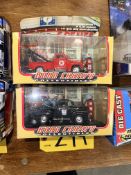 BID PRICE X 2 - (2) ROAD CHAMPS LIMITED EDITION 1 CLASSIC SCENES COLLECTIBLES