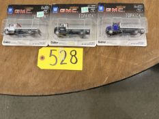 BID PRICE X 3 - (3) ASSORTED GM GMC TOPKICK TRUCKS