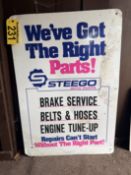 STEEGO REPAIR & AUTO SIGN 24"X35"