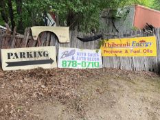 3-ASSORTED SIGNS