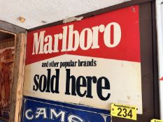 MARLBORO SIGN 40.5"X20"