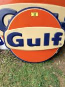 GULF 52" POLY SIGN