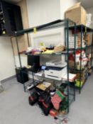 FOCUS 4-SHELF GREEN EPOXY WIRE KITCHEN RACK