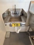 MIXRITE 14" HAND SINK, MODEL MRS-HS-14