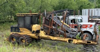 2006 TIGERCAT 1055 FORWARDER, NEEDS REAR GEAR REPLACED, SELLER CAN LOAD